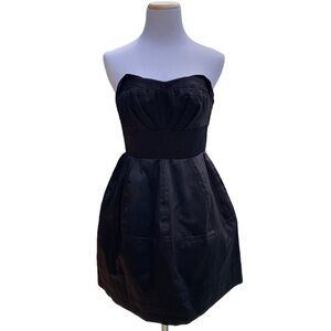 Zac Posen For Target Strapless Black Dress Juniors Size 1